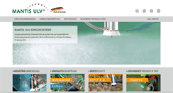 Desktop Screenshot of mantis-ulv.com
